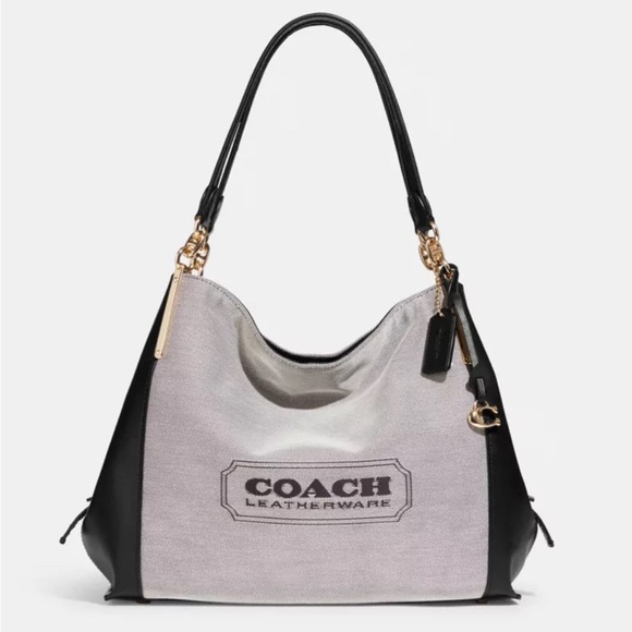 Coach NWT Dalton Bag 31 With Coach Badge - Badge Jacquard - Picture 1 of 6